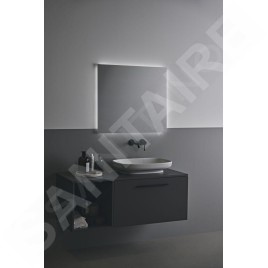 Ideal Standard i.Life B - Armoire latérale, 40x44x51 cm, ouverte, quartz gris mat T5323NG
