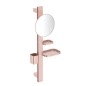 Ideal Standard ALU+ - Miroir cosmétique avec étagère et gobelet pour brosses à dents et dentifrice, rosé BD589RO Ideal Standard ALU+ - Miroir cosmétique avec étagère et gobelet pour brosses à dents et dentifrice, rosé BD589RO