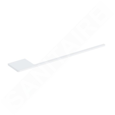 Geberit Accessoires - Porte-serviettes, longueur 40 cm, blanc mat 503.012.01.1