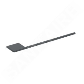 Geberit Accessoires - Porte-serviettes, longueur 40 cm, noir mat 503.012.14.1