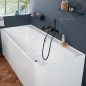 Villeroy & Boch Collaro - Baignoire 1800x800 mm avec garniture de vidage et de trop-plein, blanc UBA180COR9CL00VD01 Villeroy & Boch Collaro - Baignoire 1800x800 mm avec garniture de vidage et de trop-plein, blanc UBA180COR9CL00VD01