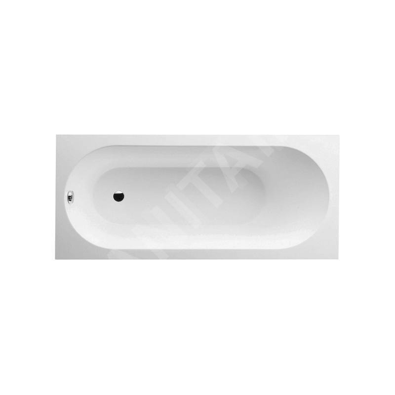 Villeroy & Boch Oberon - Baignoire Solo 1700x750x450 mm, Quaryl, blanc UBQ170OBE2V-01