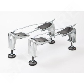 Bette Accessoires - Pieds en acier pour baignoire, 2 pièces B23-1500