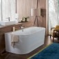 Villeroy & Boch Oberon 2.0 - Baignoire 1800x800x460 mm, Quaryl, blanc UBQ180OBR9CD00V-01 Villeroy & Boch Oberon 2.0 - Baignoire 1800x800x460 mm, Quaryl, blanc UBQ180OBR9CD00V-01