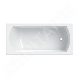 Geberit Perfect - Baignoire 150 x 75 cm, pieds inclus, blanc 554.071.01.1