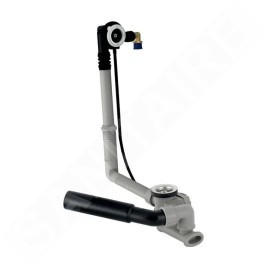 Geberit Accessoires - Garniture de remplissage, vidage et de trop-plein, commande rotative, chrome 150.700.00.6