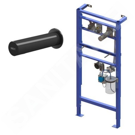 Sanela Distributeurs en inox - Distributeur de savon avec commande électronique et cadre de montage SLR 24,