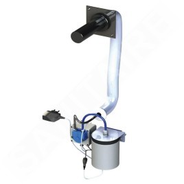 Sanela Distributeurs en inox - Distributeur de savon avec commande électronique et cadre de montage SLR 24,