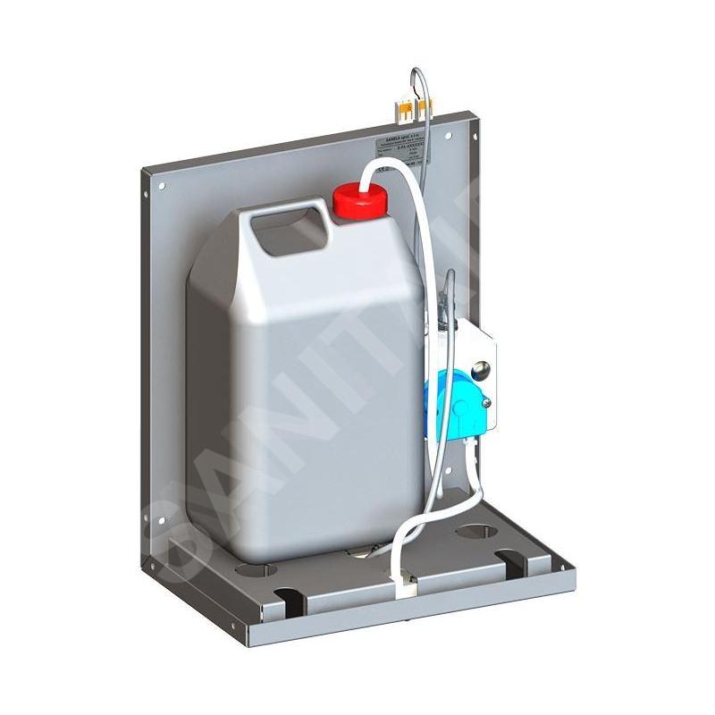 Sanela Distributeurs en inox - Distributeur de savon sans contact à positionner derrière un miroir SLZN 84J