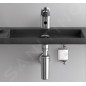 Geberit Public - Robinet de lavabo type 185, sans contact, avec générateur et mélangeur, chrome 116.365.21.1