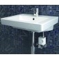 Geberit Public - Robinet de lavabo type 185, sans contact, avec générateur et mélangeur, chrome 116.366.21.1