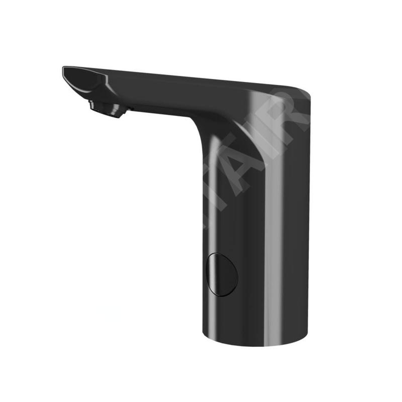 Sanela Robinet infrarouge - Mitigeur électronique de lavabo, alimentation par pile, noir SLU 62VB
