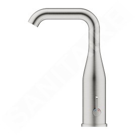 Grohe Essence E - Mitigeur de lavabo électronique infrarouge avec mélangeur et limiteur de température réglable, supersteel
