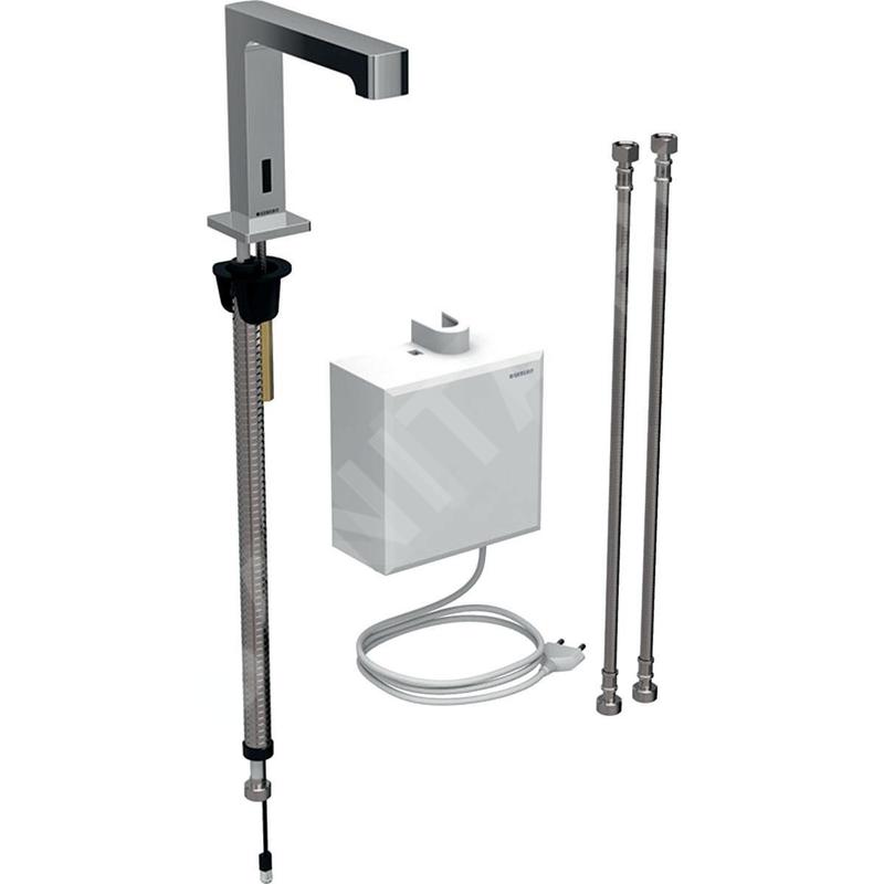 Geberit Brenta - Mitigeur de lavabo thermostatique électronique, alimentation secteur, chrome 116.177.21.1 Geberit Brenta - Mitigeur de lavabo thermostatique électronique, alimentation secteur, chrome 116.177.21.1