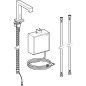 Geberit Brenta - Mitigeur de lavabo thermostatique électronique, alimentation secteur, chrome 116.177.21.1 Geberit Brenta - Mitigeur de lavabo thermostatique électronique, alimentation secteur, chrome 116.177.21.1