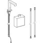 Geberit Brenta - Mitigeur de lavabo thermostatique électronique, alimentation depuis pile, chrome 116.178.21.1 Geberit Brenta - Mitigeur de lavabo thermostatique électronique, alimentation depuis pile, chrome 116.178.21.1