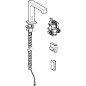 Geberit Brenta - Mitigeur de lavabo thermostatique électronique, alimentation depuis pile, chrome 116.198.21.1 Geberit Brenta - Mitigeur de lavabo thermostatique électronique, alimentation depuis pile, chrome 116.198.21.1
