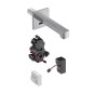 Geberit Brenta - Mitigeur de lavabo thermostatique électronique encastré, longueur 170 mm, alimentation secteur, chrome Geberit Brenta - Mitigeur de lavabo thermostatique électronique encastré, longueur 170 mm, alimentation secteur, chrome