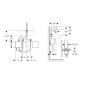 Geberit Piave - Mitigeur de lavabo thermostatiques électroniques, alimentation secteur, chrome 116.167.21.1 Geberit Piave - Mitigeur de lavabo thermostatiques électroniques, alimentation secteur, chrome 116.167.21.1