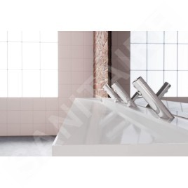 Ideal Standard SensorFlow - Mitigeur de lavabo à capteur sans mélangeur, alimentation secteur, chrome A7557AA
