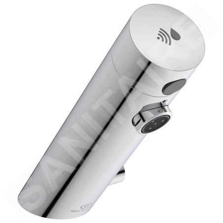 Ideal Standard SensorFlow - Mitigeur de lavabo à capteur avec mélangeur, alimentation secteur, chrome A7558AA