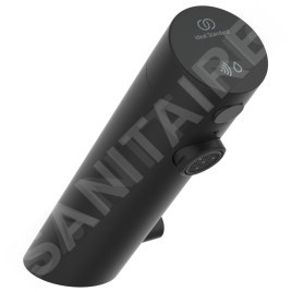 Ideal Standard SensorFlow - Mitigeur de lavabo à capteur avec mélangeur, alimentation depuis pile, noir satiné A7559XG
