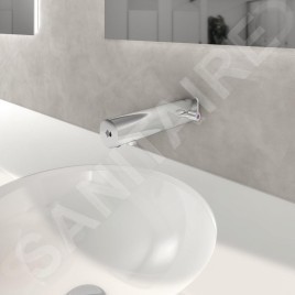Ideal Standard SensorFlow - Mitigeur de lavabo à capteur avec mélangeur, alimentation depuis pile, chrome A7563AA