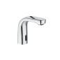 Roca L20 - Mitigeur de lavabo électronique, sans mélangeur, alimentation depuis pile, chrome A5A5609C00