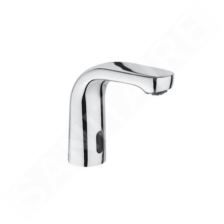 Roca L20 - Mitigeur de lavabo électronique, sans mélangeur, alimentation réseau, chrome A5A5709C00