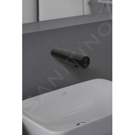 Ideal Standard SensorFlow - Mitigeur de lavabo à capteur sans mélangeur, alimentation depuis pile, onyx noir A7560B3