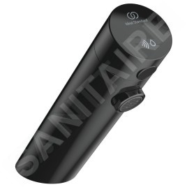 Ideal Standard SensorFlow - Mitigeur de lavabo à capteur sans mélangeur, alimentation réseau, onyx noir A7557B3