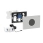 Geberit Sigma10 - Commande électronique de chasse d'eau, alimentation secteur, inox brossé / poli 115.906.SN.6 Geberit Sigma10 - Commande électronique de chasse d'eau, alimentation secteur, inox brossé / poli 115.906.SN.6