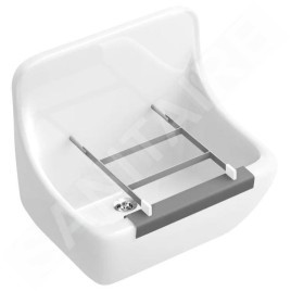 Villeroy & Boch O.novo - Vidoir suspendu 46x35 cm, CeramicPlus, blanc alpin 691201R1