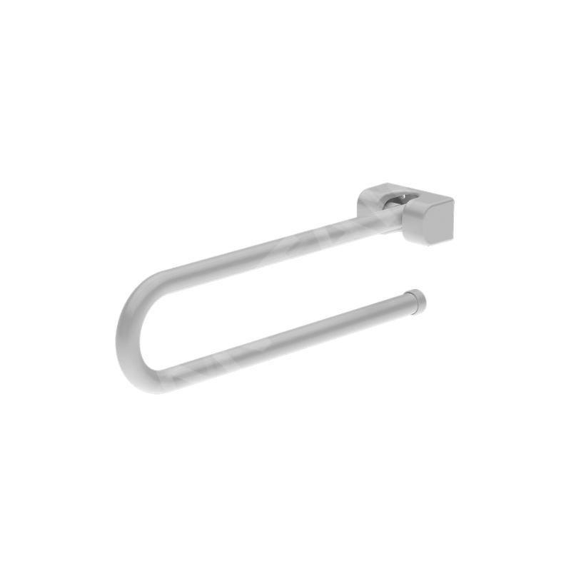 Sanela Poignées - Poignée, longueur 60 mm, rabattable, blanc SLZM 15W