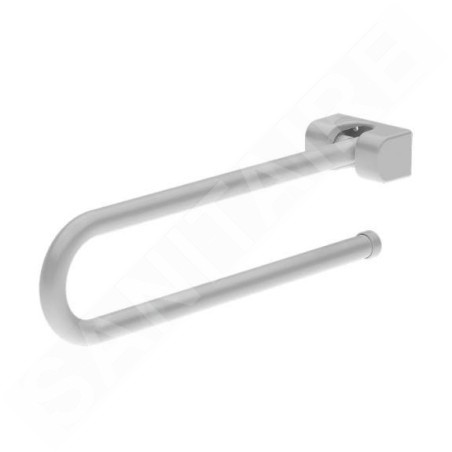 Sanela Poignées - Poignée, longueur 60 mm, rabattable, blanc SLZM 15W