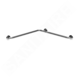 Sanela Poignées - Poignée 76 x 76 cm, d’angle, inox mat SLZM 17X