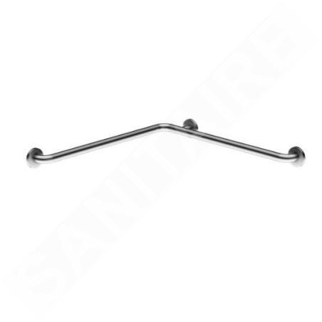 Sanela Poignées - Poignée 76 x 76 cm, d’angle, inox mat SLZM 17X