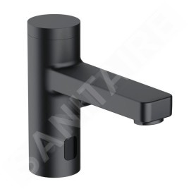Kludi Zenta SL - Mitigeur de lavabo électronique, alimentation par piles, noir noir 3810039WR