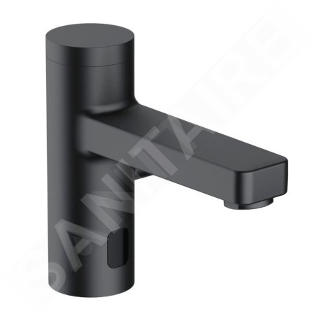 Kludi Zenta SL - Mitigeur de lavabo électronique, alimentation par piles, noir noir 3810039WR
