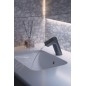 Ideal Standard Intelliflow - Robinet de lavabo électronique, alimentation secteur, onyx noir A7858B3