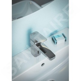 Ideal Standard Ceraplan iX - Mitigeur de lavabo hybride, alimentation par piles, chrome BD282AA