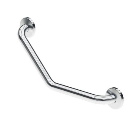 Sanela Poignées - Poignée 47 x 19 cm, rompue, inox brillant SLZM 21