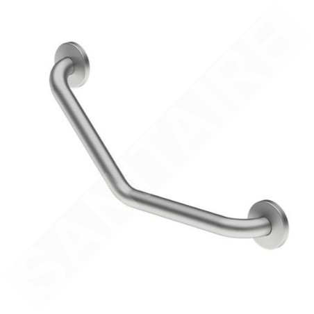 Sanela Poignées - Poignée 47 x 19 cm, rompue, inox mat SLZM 21X