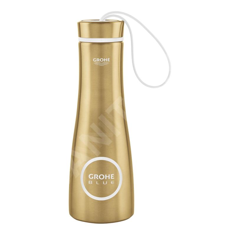 Grohe Blue Home - Bouteille thermo, 450 ml, Cool Sunrise brossé 40848GN0