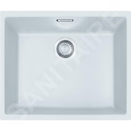 Franke Sirius - Évier en tectonite SID 110-50, 525x440 mm, blanc 125.0363.788