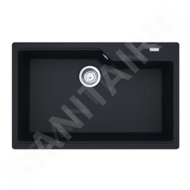 Franke Urban - Évier en fragranit UBG 610-78, 78x50 cm, noir mat 114.0700.092