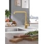 Grohe Essence - Mitigeur d’évier, Cool Sunrise brossé 30269GN0 Grohe Essence - Mitigeur d’évier, Cool Sunrise brossé 30269GN0