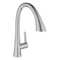 Grohe Zedra - Mitigeur d'évier avec douchette extractible, SmartControl, supersteel 32294DC2 Grohe Zedra - Mitigeur d'évier avec douchette extractible, SmartControl, supersteel 32294DC2