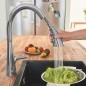 Grohe Zedra - Mitigeur d'évier avec douchette extractible, SmartControl, supersteel 32294DC2 Grohe Zedra - Mitigeur d'évier avec douchette extractible, SmartControl, supersteel 32294DC2