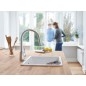 Grohe Concetto - Mitigeur d’évier avec douchette extractible, supersteel 31483DC2 Grohe Concetto - Mitigeur d’évier avec douchette extractible, supersteel 31483DC2